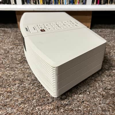 Bose Wave Radio Model AWR1-1W White w/ Remote & Cord PARTS/REPAIR READ image 4