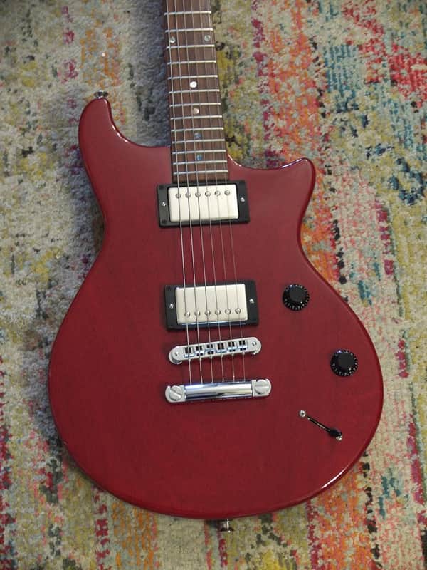 $1150 STEAL THIS guitar. Terry Mcinturff Polaris Crimson Red image 1