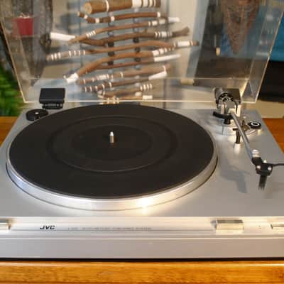 Vintage 1980 JVC L-A21 Turntable & Ortofon Cart - Made in Japan! image 8