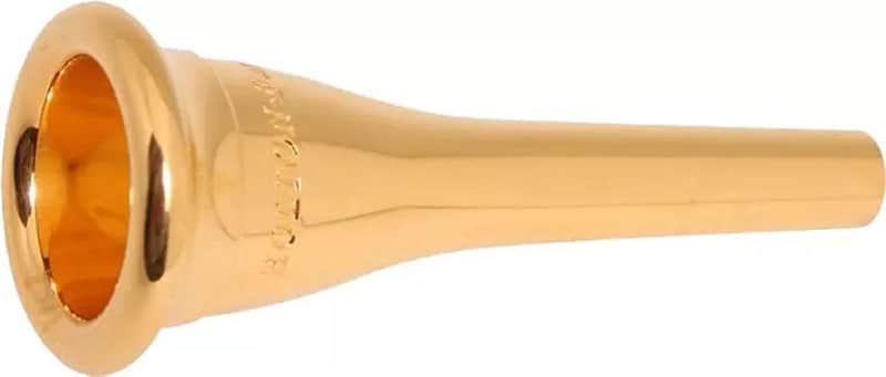 Holton Farkas Gold Plated French Horn Mouthpiece Shallow Cup image 1