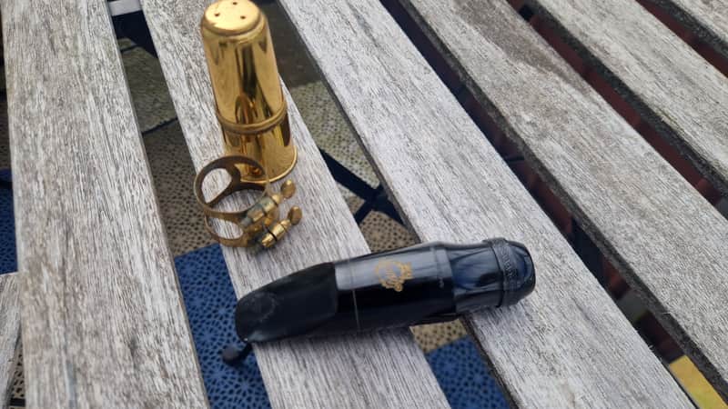 Selmer Soloist E tenor saxophone mouthpiece - rubber image 1