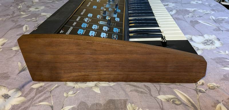 Fender Rhodes Chroma Polaris Custom Walnut Replacement Wood Sides image 1