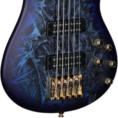 Ibanez SR305EDX Standard 5-String Electric Bass Cosmic Blue Frozen Matte image 6