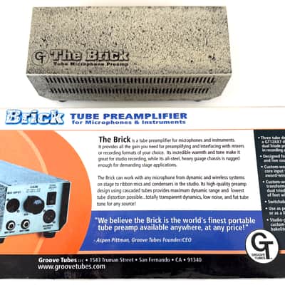 Groove Tubes The Brick Tube Mic Pre / DI 2000s - Metal image 10