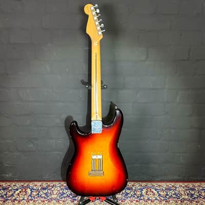 + New Video Fender Custom Shop Stratocaster Ex Bush Nigel Pulsford 3 Tone Sunburst Guitar + Case image 19