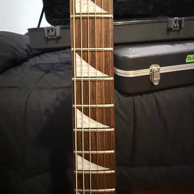 Jackson Pro Series RR5 Rhoads Ivory with Black Pinstripes HSC image 7