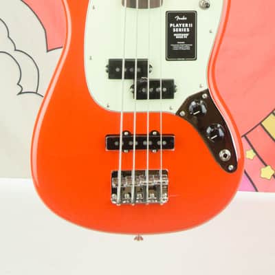 Fender Player II Mustang® Bass PJ, Rosewood Fingerboard, Rallye Orange image 2