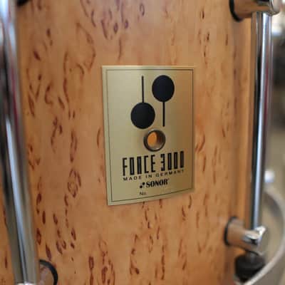 Used Sonor Force 3000 12x14" Scandinavian Birch Tom w/ Floor Tom Cradle image 3