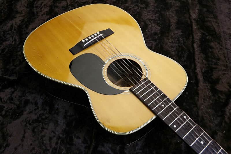 Vintage 1975 made MORRIS F-15 Acoustic Guitar IIDA factory Made in