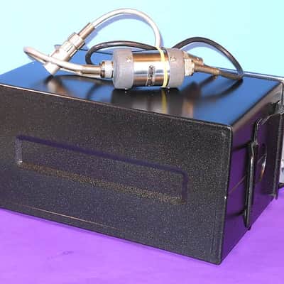 AKAI M-8 Tube Microphone Preamp from tape machine - ReCapped, Restored / in custom case - second of stereo pair image 5