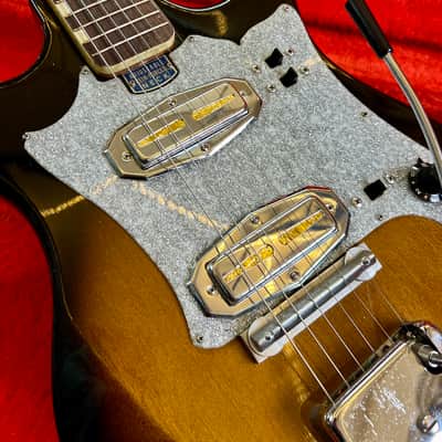 Teisco Bizarre Guitar 1960’s - Sunburst offset MIJ Japan Guyatone original vintage image 4