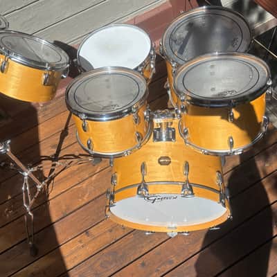 Gretsch Gretsch Drums, 1979-80 Vintage Blond Jasper Maple Shells - $5,500 (Homewood) 1979-80 - Natural Maple image 16