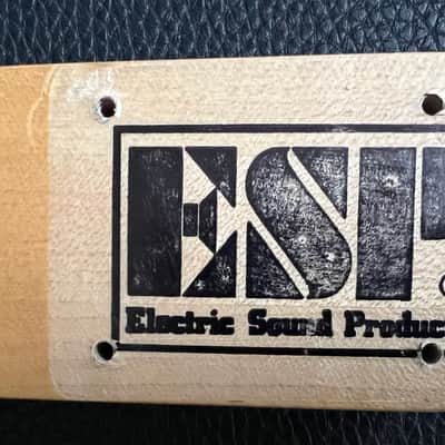 ESP Custom Shop 1987 - Yellow with White Hardware image 8