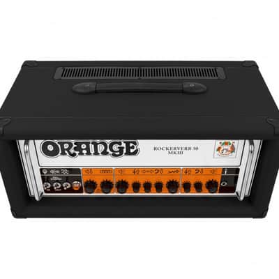 Orange Amplifiers Rockerverb 50 MKIII 50-Watt Tube Guitar Head - Black Open Box image 3