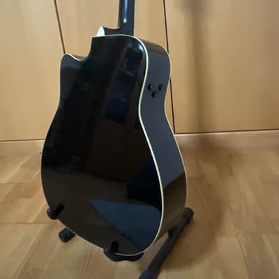 Yamaha FGC-TA TransAcoustic Traditional Western 2021 - Black image 4