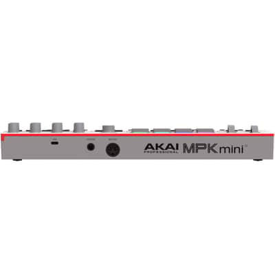 Akai MPK Mini 4 (Gray) | 25-Key MIDI Controller – RGB Pads, USB-C, MIDI Out image 6