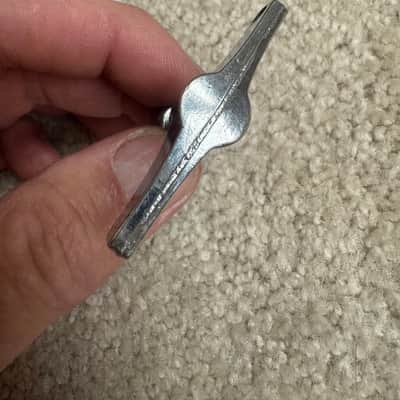 Ludwig Vintage Snare or Tom Drum Key 60s - Chrome image 4