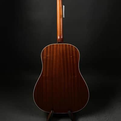 Enya T05J acoustic electric guitar Vintage Sunburst with dual mode pickup and deluxe hardcase image 2