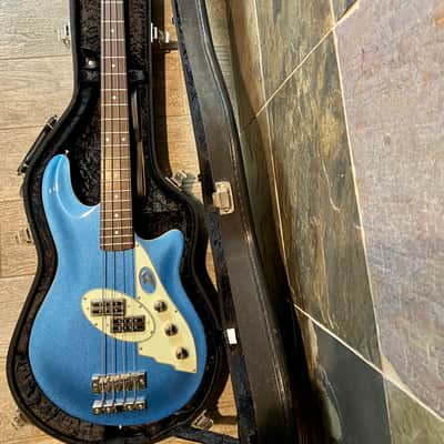Superb Rare Duesenberg D Bass 2015 in Glorious Lake Placid Pearl Blue OHSC (428) image 16