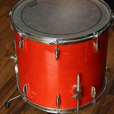 Yamaha TT818 F Tour Custom 8000 - red wood 18"x16 floor tom image 5