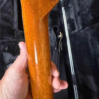 Fender MIJ Mahogany Offset Telecaster with Rosewood Fretboard 2018 - Natural image 6