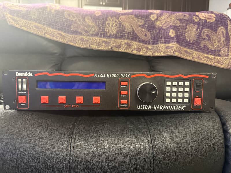 Eventide H3000-D/SX Ultra-Harmonizer 1990s - Black / Red Buttons image 1