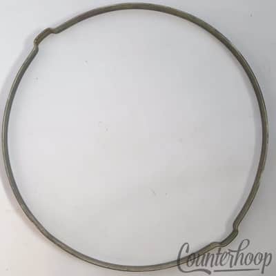 Leedy 13 7/8" Snare-Side Resonant Drum Rim/Hoop Nickel Vintage 10s Stick-Chopper image 4