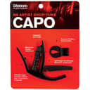 D'Addario PW-CP-15 NS Artist Drop Tune Guitar Capo, Black