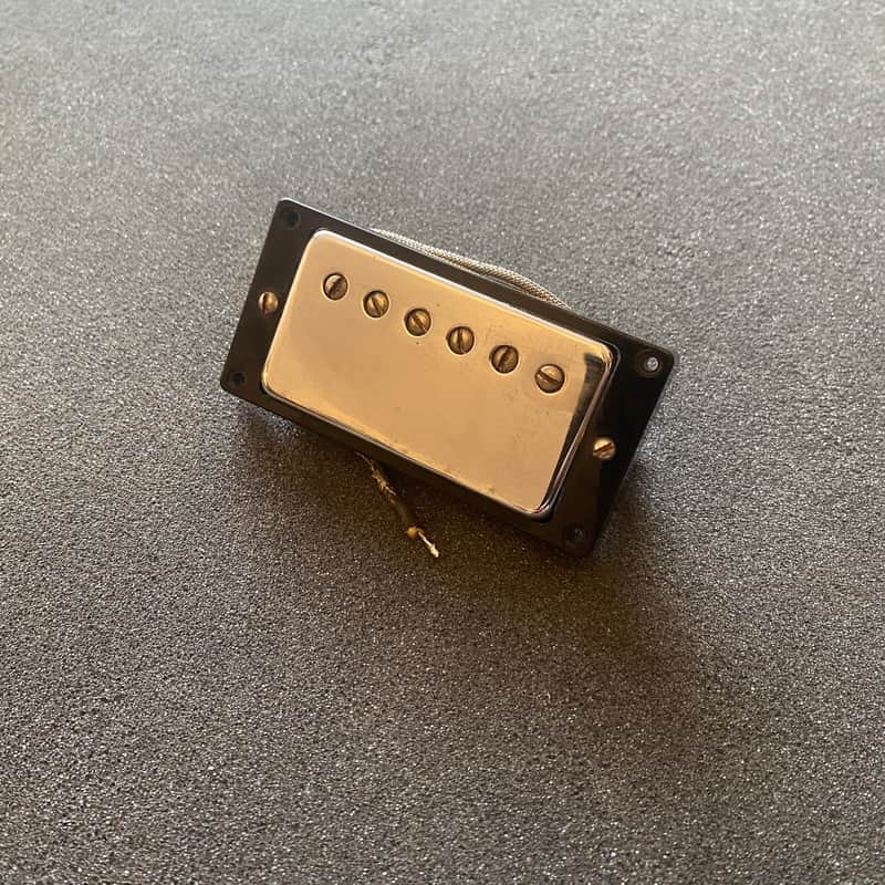 Gibson Tim Shaw Humbucker Paf 1986 - chrome image 1