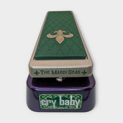 Dunlop LN95 Leo Nocentelli Signature Cry Baby Wah 2022 - Present - Purple / Green image 1