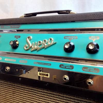 1960's Supro Corsica S6622 1x12 Tube Combo Guitar Amplifier image 9