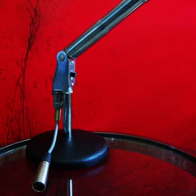 Vintage 1950's Electro-Voice 636 Omnidirectional Dynamic Microphone Hi Z w cable & stand 664 605 image 1