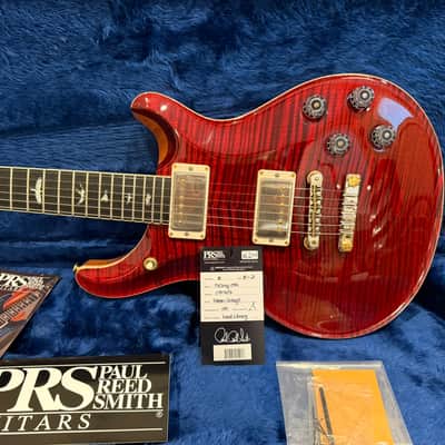 PRS Wood Library McCarty 594 - Red Tiger 10-Top, Ebony Board - 7lbs 11.5oz - Mint image 16