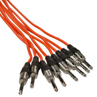 SAJLP-16x8x100 - 16 Channel 100 Foot XLR Low Profile Snake Cable with TRS Returns image 5