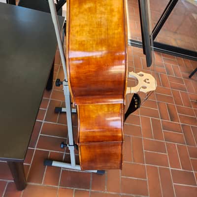 Used Krutz 550 series model B355 Upright 3/4 Size Bass with Bag + Bow image 9