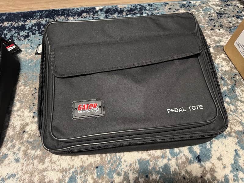 Gator GPT-BLACK Pedal Tote with Carry Bag