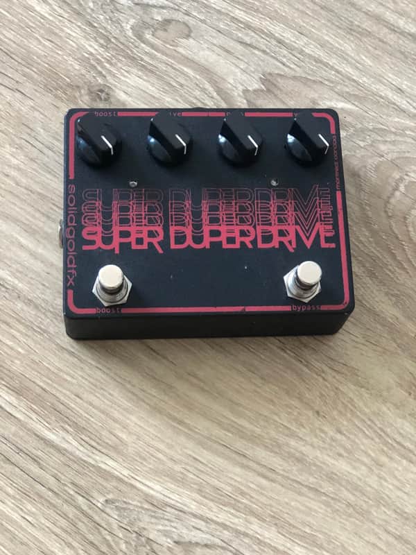 SolidGoldFX SuperDuperDrive Overdrive/Boost Pedal image 1