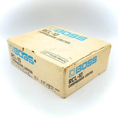 Boss RCL-10 Micro Rack Series Compressor Limiter With Original Box Made in Japan Guitar Effect Processor image 12