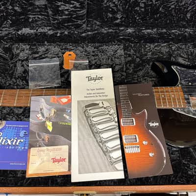 2008 Taylor SB1 Classic Electric Guitar - Black - Made in USA - Free Pro Setup image 22