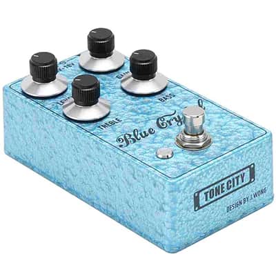 Tone City Blue Crystal | Transparent Overdrive Pedal. New with Full Warranty!