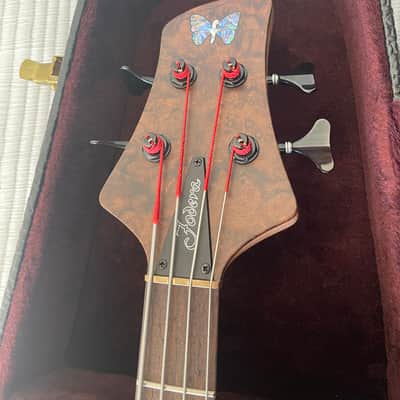 Fodera Walnut Burl Monarch 4 Deluxe 2018 image 9