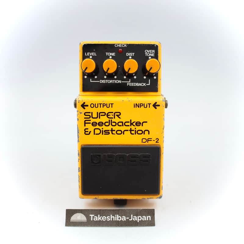 Boss DF-2 Super Feedbacker and Distortion 1985 - 1989 Made In