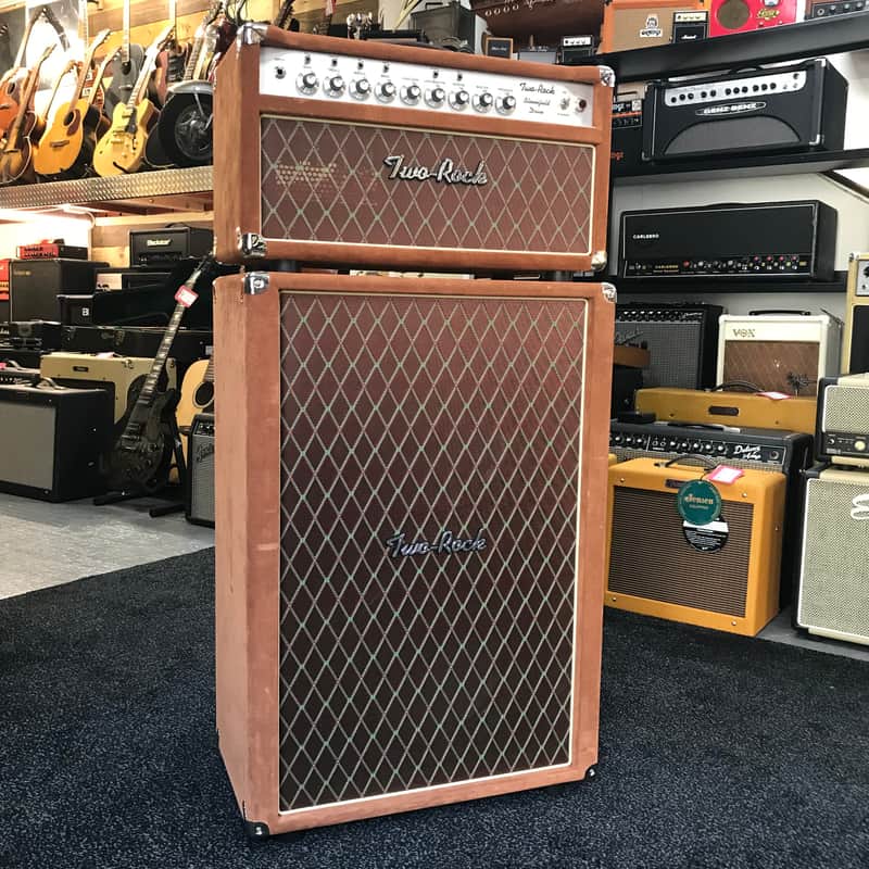 Two Rock Bloomfield Drive in Brown Suede w/ Matching 2x12 Cabinet RARE! image 1