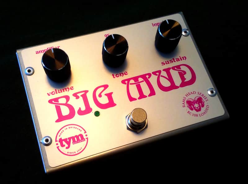 Tym Guitars Big Mud Violet Rams Head image 1
