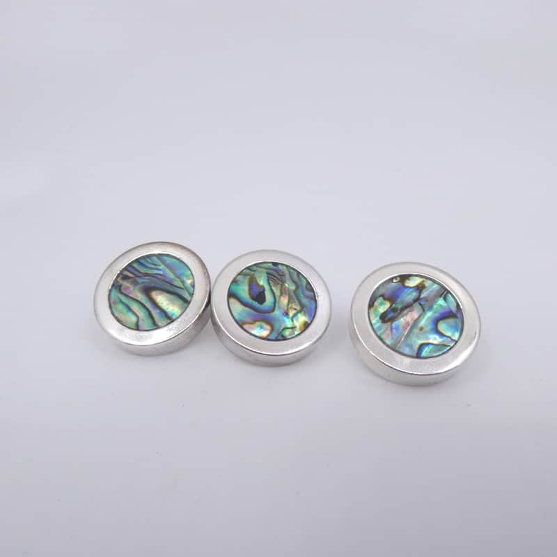 Adams Custom Series Trumpet Finger Buttons - Silver Plate image 1