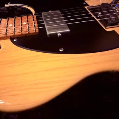 Tom Anderson Guitarworks T Icon - Translucent Butterscotch with hardshell case image 5
