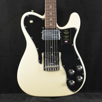 Fender American Vintage II 1977 Telecaster Custom Olympic White Rosewood Fingerboard image 1