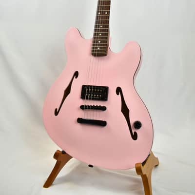 Fender Tom DeLonge Starcaster Shell Pink SH-5 Duncan Custom Semi Hollow with Locking Tuners image 6