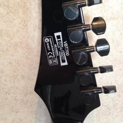 Ibanez V Blade VBT700 Black with case image 4