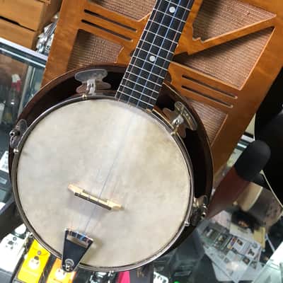 Melody Junior Banjo Ukulele 1936 circa Brown varnish image 5